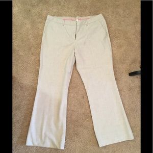 Heather gray bell pants